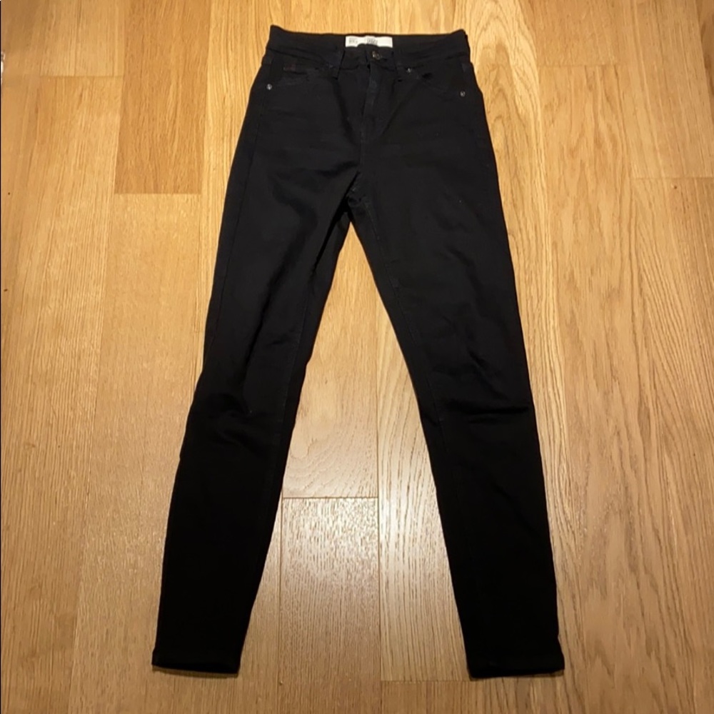 Topshop black Jamie jeans